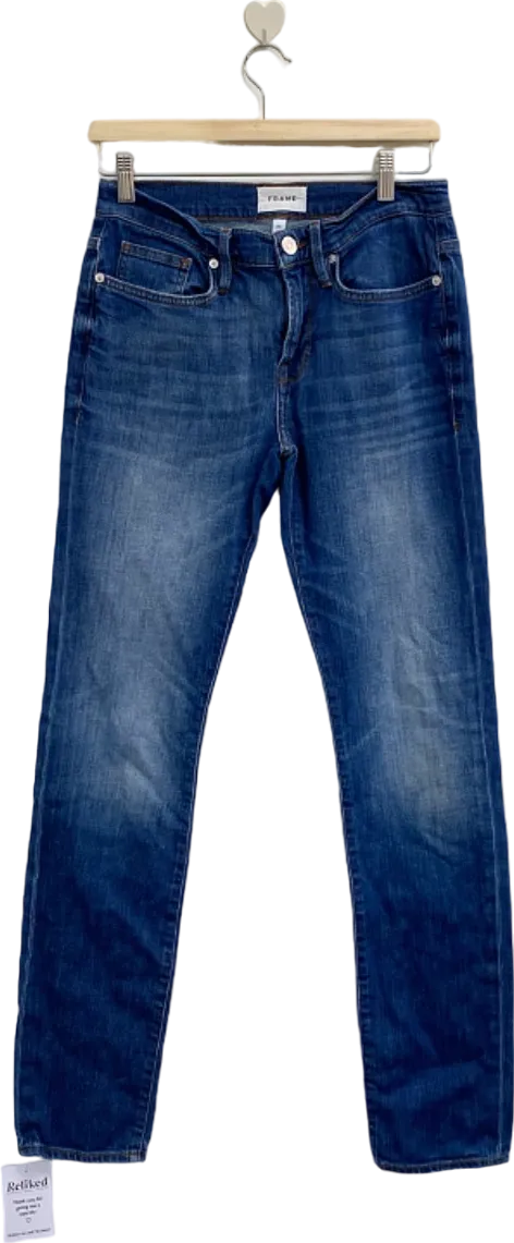 Frame Blue L'homme Skinny Jeans UK 10