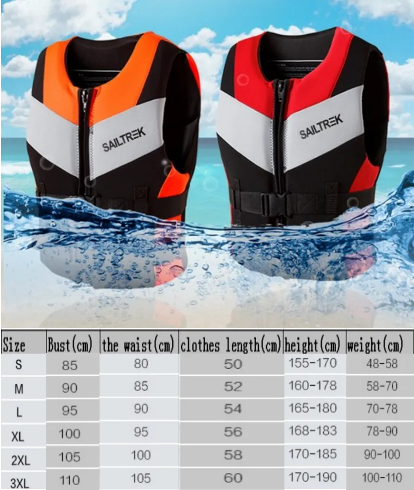 Life Jacket - Red/Black